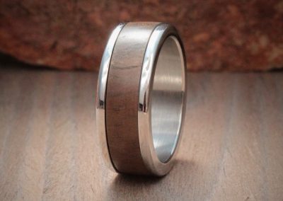 Chacate Wood Inlay Ring
