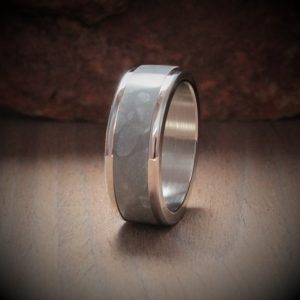 Pearl Austin Acrylic Stone Inlay Ring