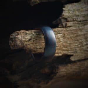 Blackwood & Teak Wood Ring
